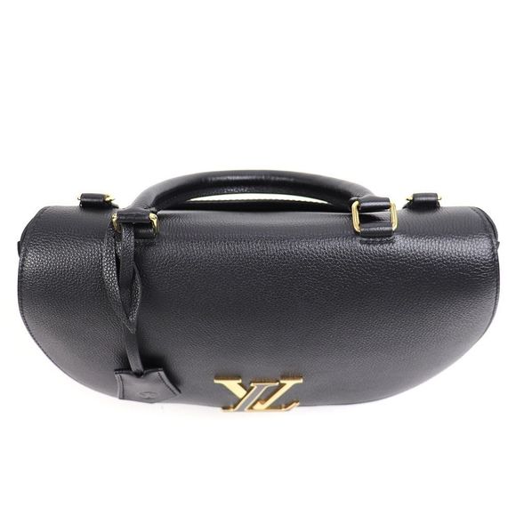 Louis Vuitton Volta Noir Taurillon leather shoulder bag black - Picture 5 of 14